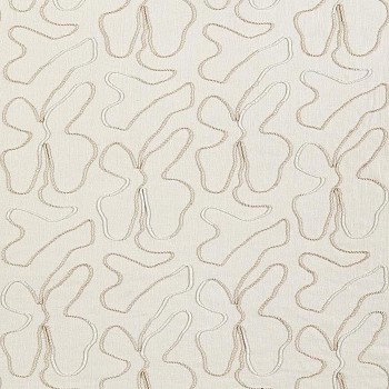 Tissu Isatis Blanc de Casamance | Laurine Déco