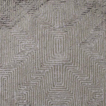 Tissu Plazza Gris Mercure de Nobilis | Laurine Déco