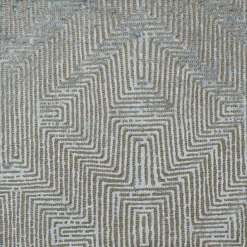 Tissu Plazza Turquoise Nil de Nobilis | Laurine Déco