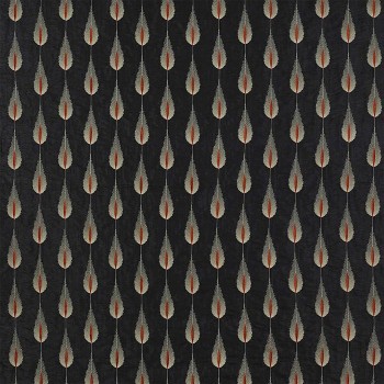 Tissu Plato Charcoal - Jane Churchill