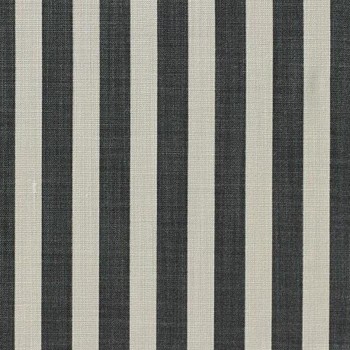 Tissu Rayure Laurel Anthracite de Nobilis | Laurine Déco