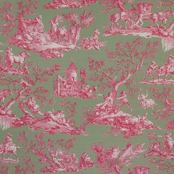 Tissu La Musardière Metis Cyclamen de Manuel Canovas | Laurine Déco