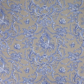 Tissu La Verrerie Saphir de Manuel Canovas | Laurine Déco