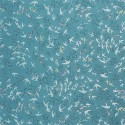 Tissu Song Birds Peacock - Sanderson