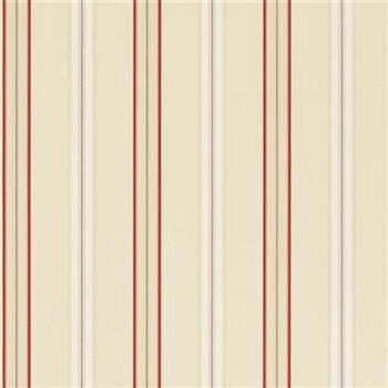 Dunston Stripe - Vermillon