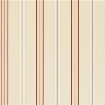 Dunston Stripe - Vermillon