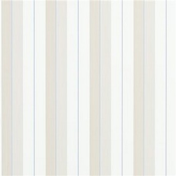 Aiden Stripe - Natural/Blue