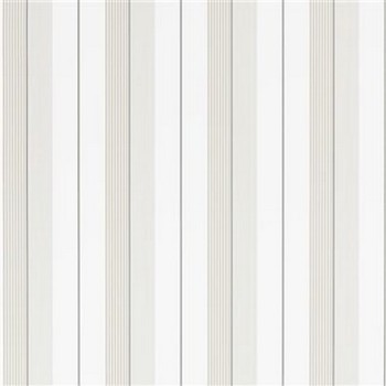 Aiden Stripe - Natural/White