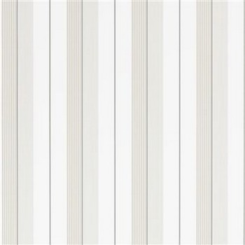 Aiden Stripe - Natural/White