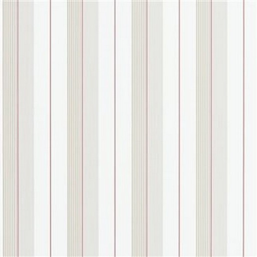 Aiden Stripe - Natural/Red