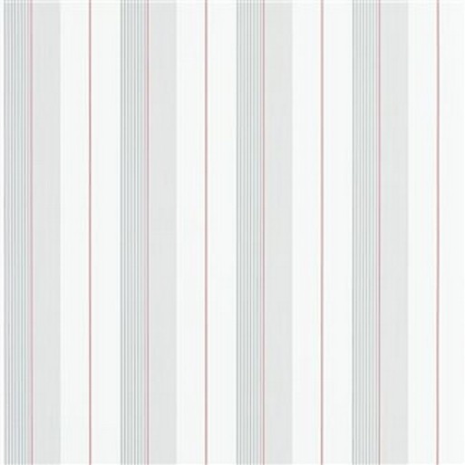 Aiden Stripe - Granite/Red