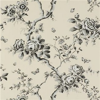 Ashfield Floral - Etched Black