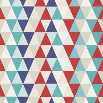 Kaléidoscope Red Blue Multi
