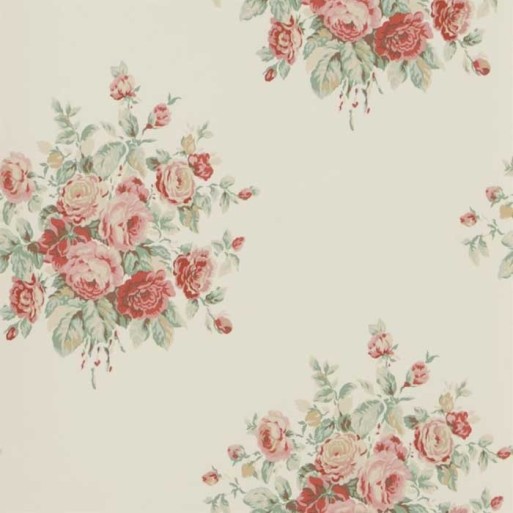 Wainscott Floral Cream