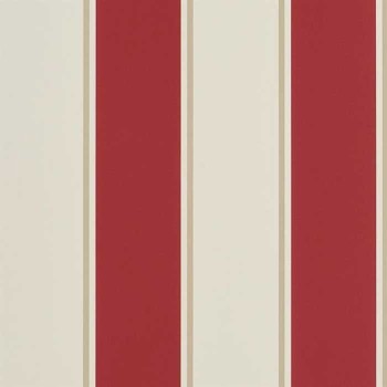 Mapleton Stripe Vermilion