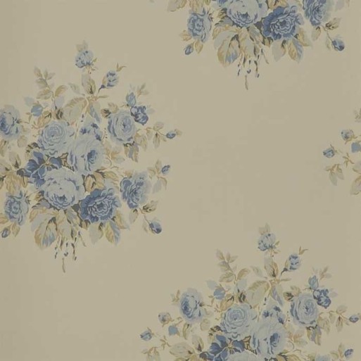 Wainscott Floral Vintage Blue