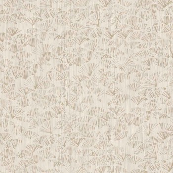 Papier peint Tali Champagne - Acajou - Casamance