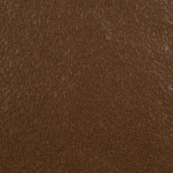 Perle marron cuir