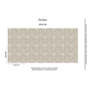 Papier peint Comme une reien de Saba - Elitis