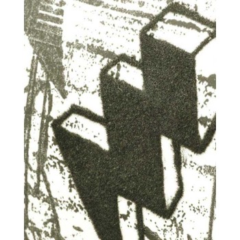 Papier peint Ernest Ecru / Noir Jean-Paul Gaultier