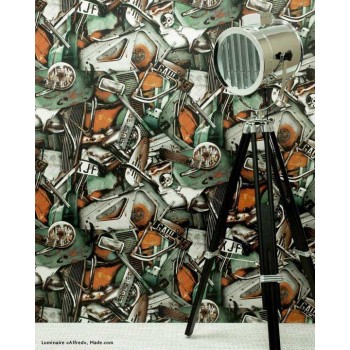 Papier peint Carambolage Terre Jean-Paul Gaultier