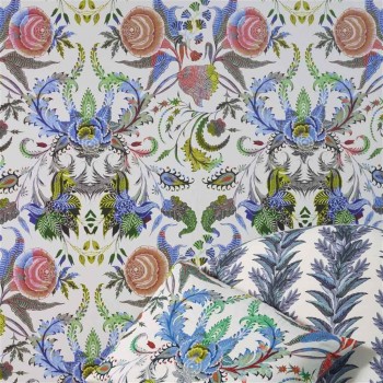 Papier peint Noailles Graphite Christian Lacroix