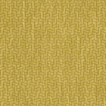 Papier peint Abaca Ocre