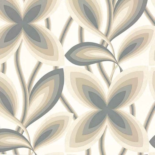 Papier peint starflower platinum