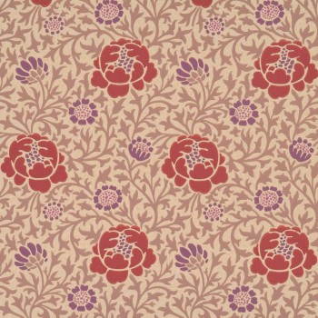 Papier peint Lansdowne Walk plum