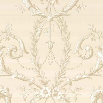 Papier peint Versailles dark pearl