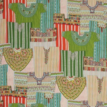 Tissu Jeema de Manuel Canovas | Laurine Déco