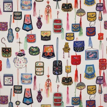 Tissu Miao de Manuel Canovas | Laurine Déco