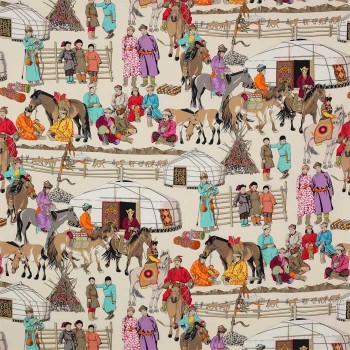 Tissu Hazara de Manuel Canovas | Laurine Déco