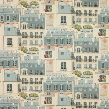 Tissu Les toits de paris de Manuel Canovas | Laurine Déco