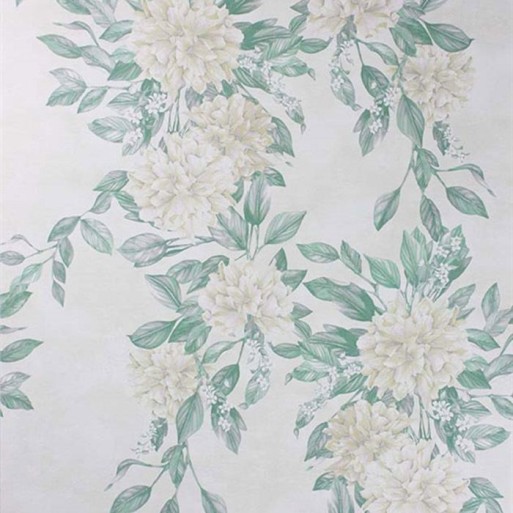 Papier Peint Rhodora White / Sage / Ivory