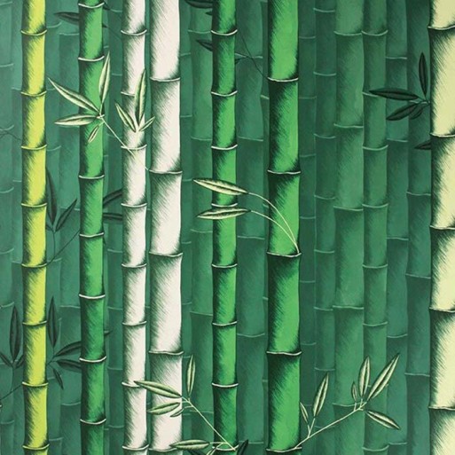 Papier Peint Bamboo Emerald