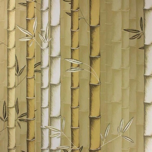 Papier Peint Bamboo Mustard