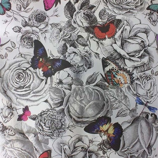 Papier Butterfly Garden Original On Foil