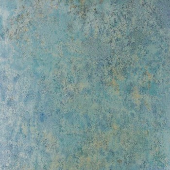 Papier Peint Fresco Teal Metallic