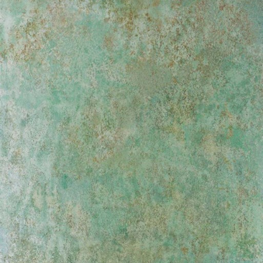 Papier Peint Fresco Verdigris Metallic