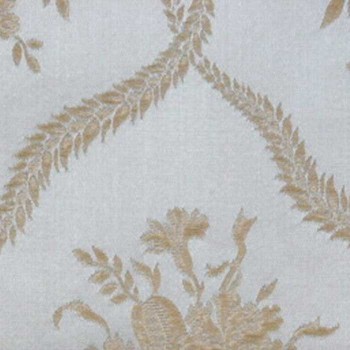 Tissu Lampas Fragonard Lotus