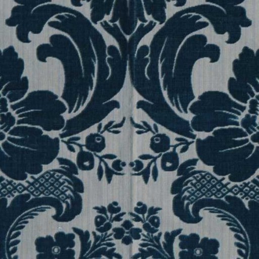 Tissu Mansart Bleu