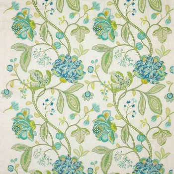 Tissu Dana turquoise