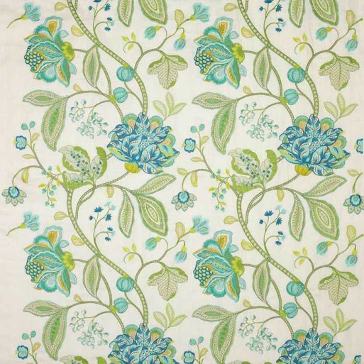 Tissu Dana turquoise