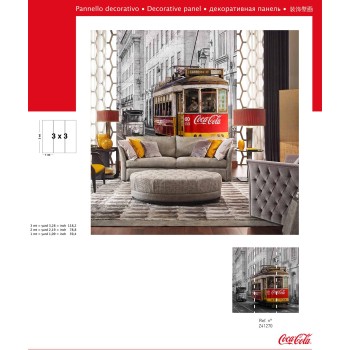 Papier Peint Panneaux décoratifs Coca Cola de Zambaiti Parati | Lau...