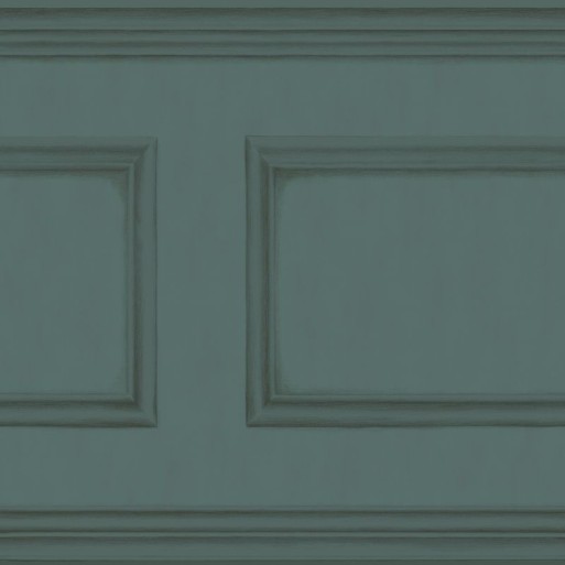 Library Frieze dark viridian