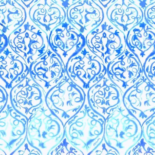 Arabesque bleu