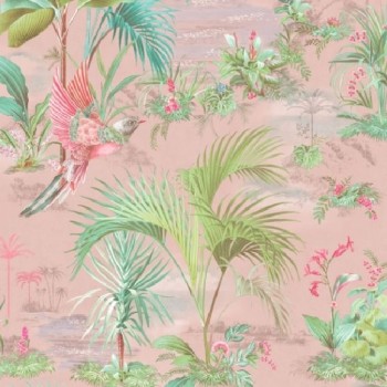 Palm scenes rose