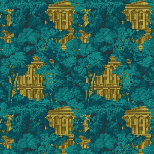 Palazzo bleu turquoise