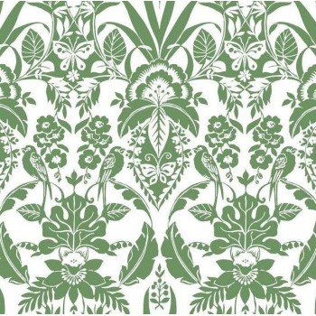 Botanical Damask vert